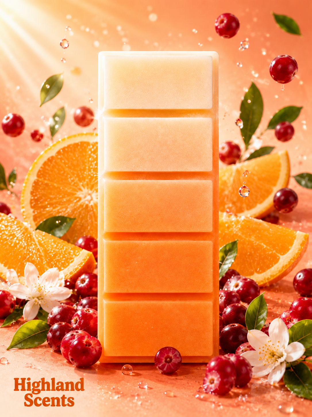 Mandarin & Cranberry Snapbar