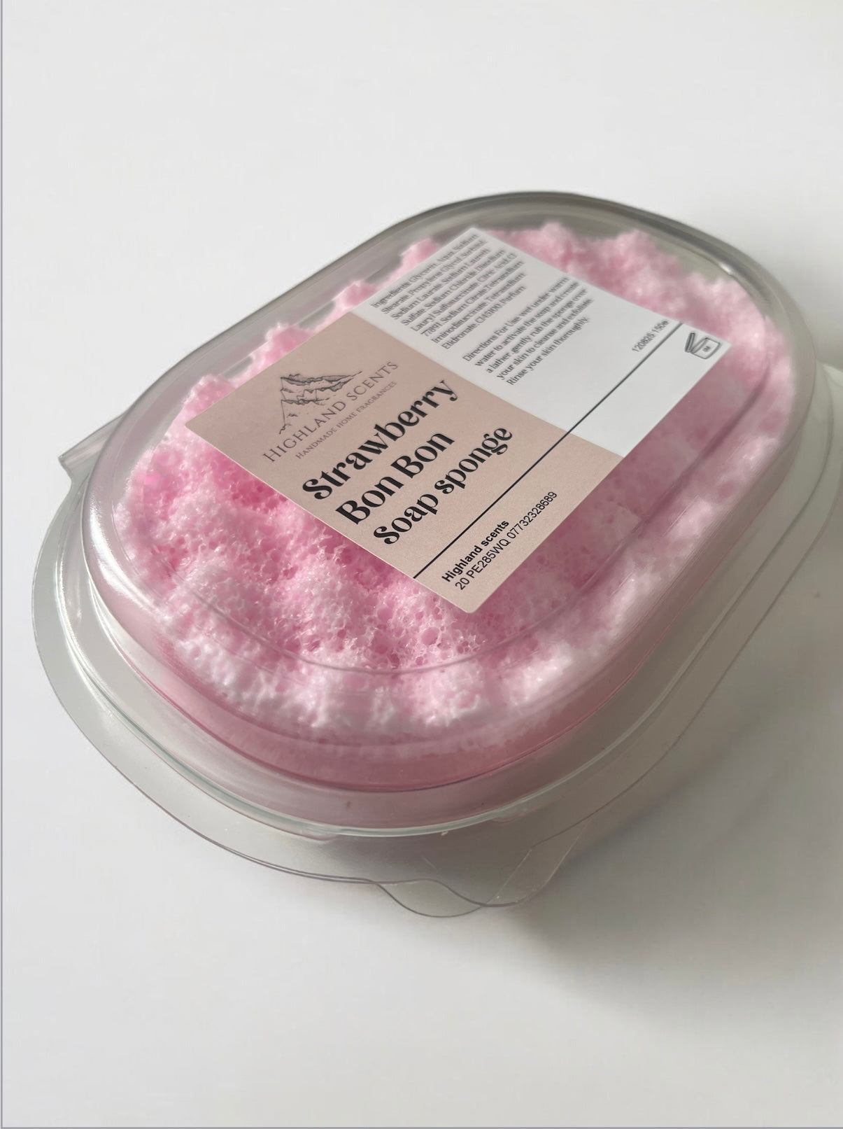 Exfoliating soap sponges
