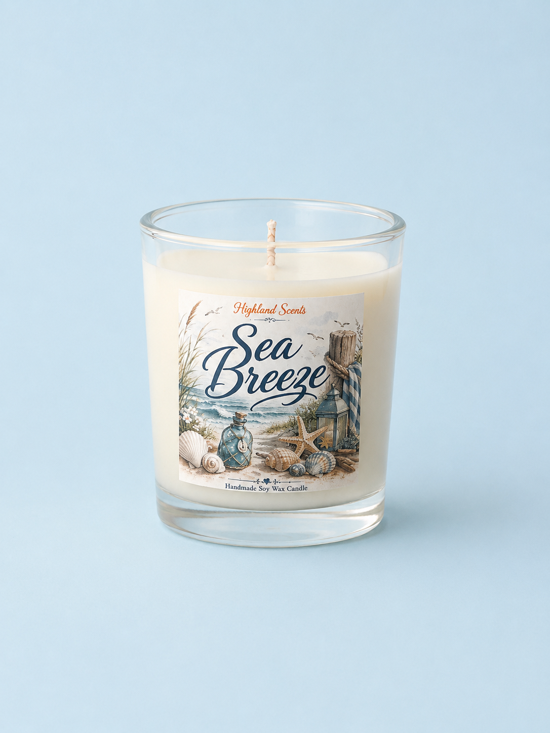 Sea breeze candle