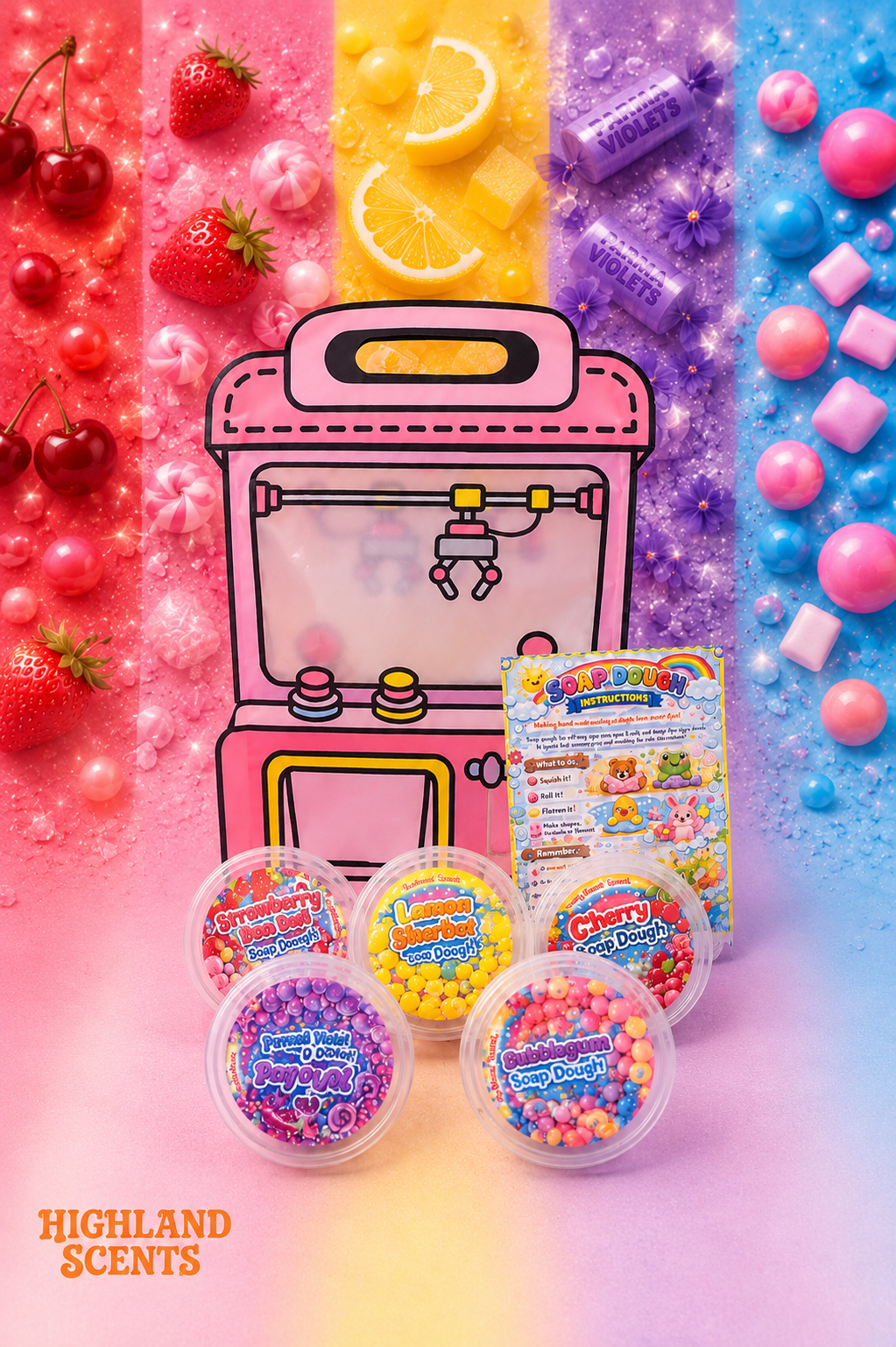 Soap dough packs