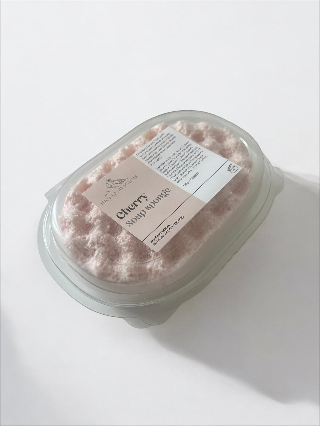 Exfoliating soap sponges