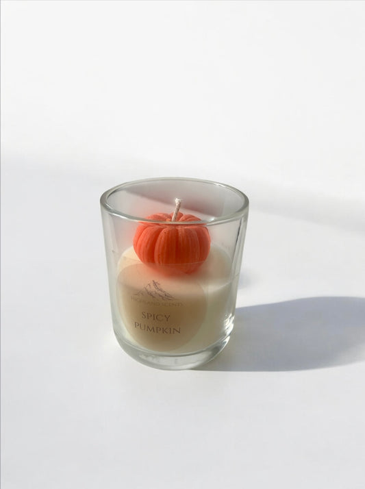 Spicy pumpkin candle