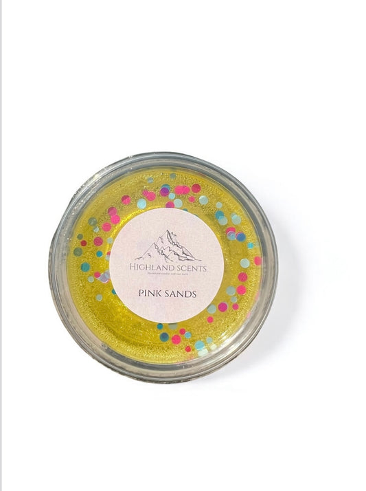 Pink sands gel wax pot