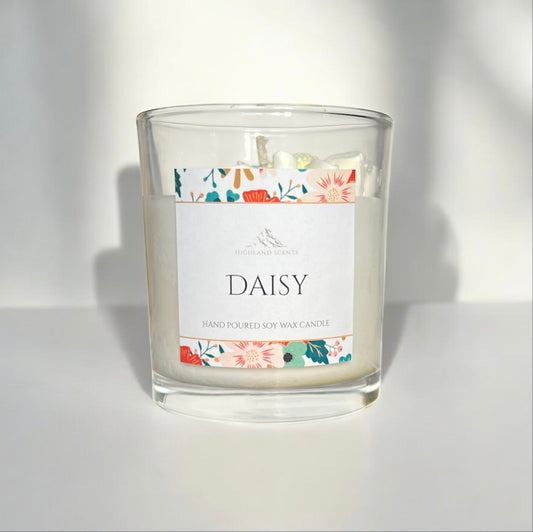 Daisy candle