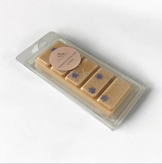Frankincense and myrrh clamshell