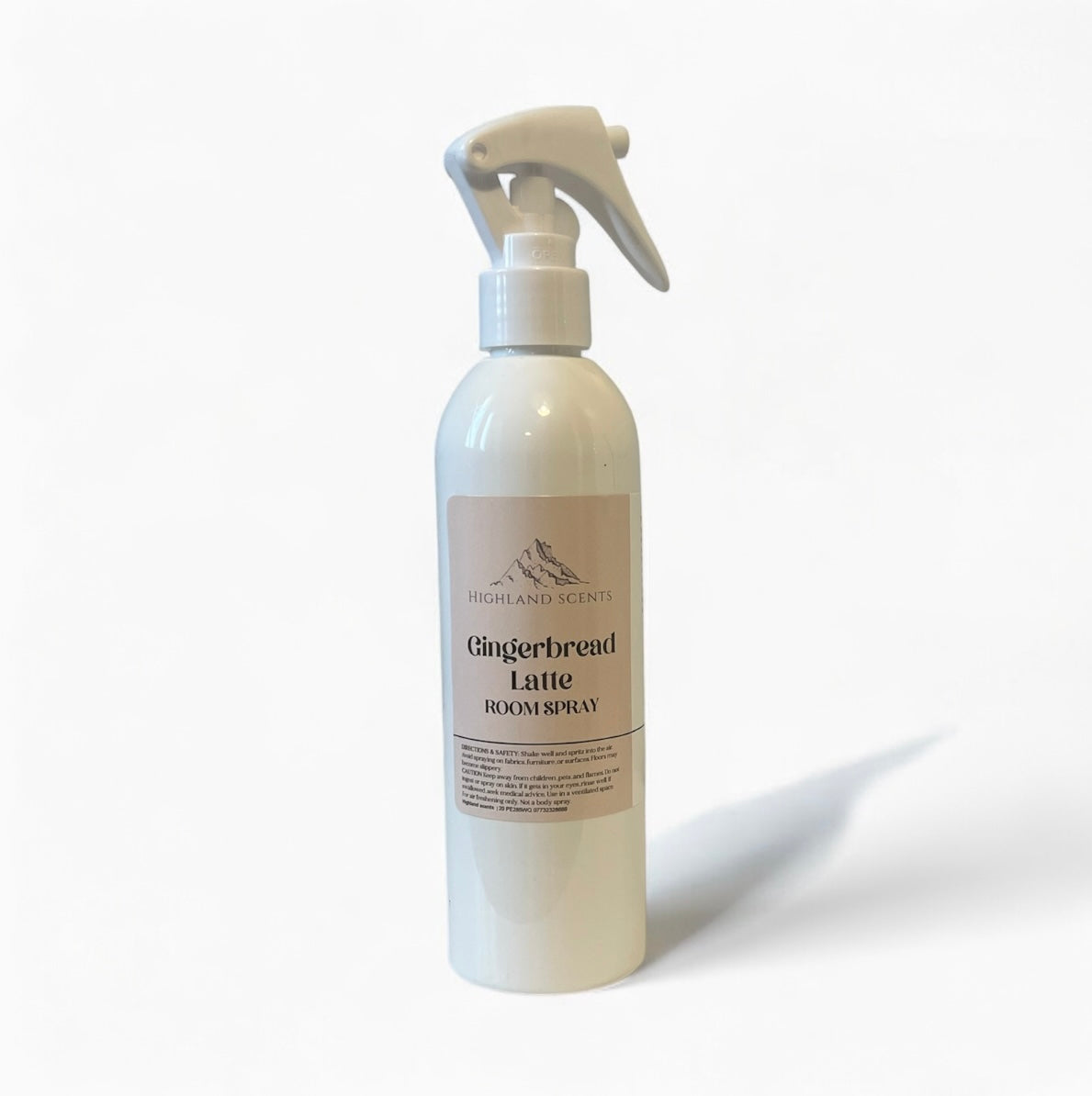 Gingerbread latte room spray