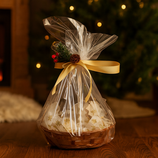 Christmas wax melt hamper