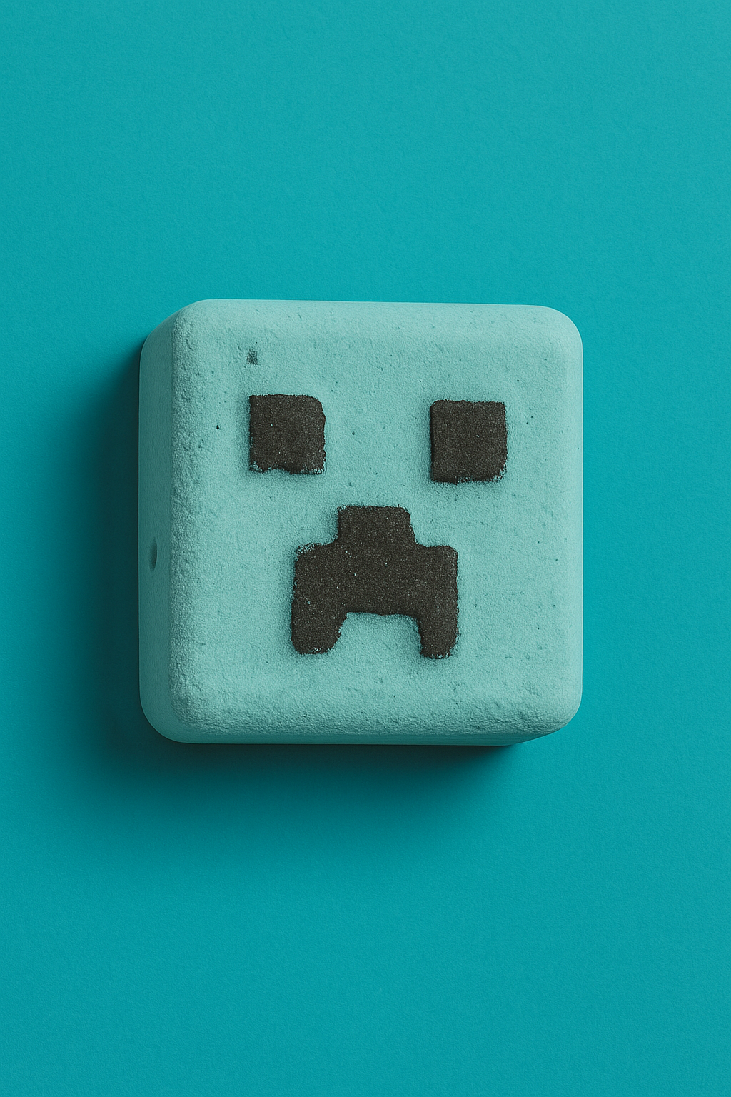 Bubblegum creeper bath bomb