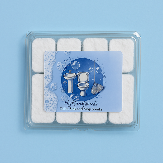 Toilet, mop and sink bombs