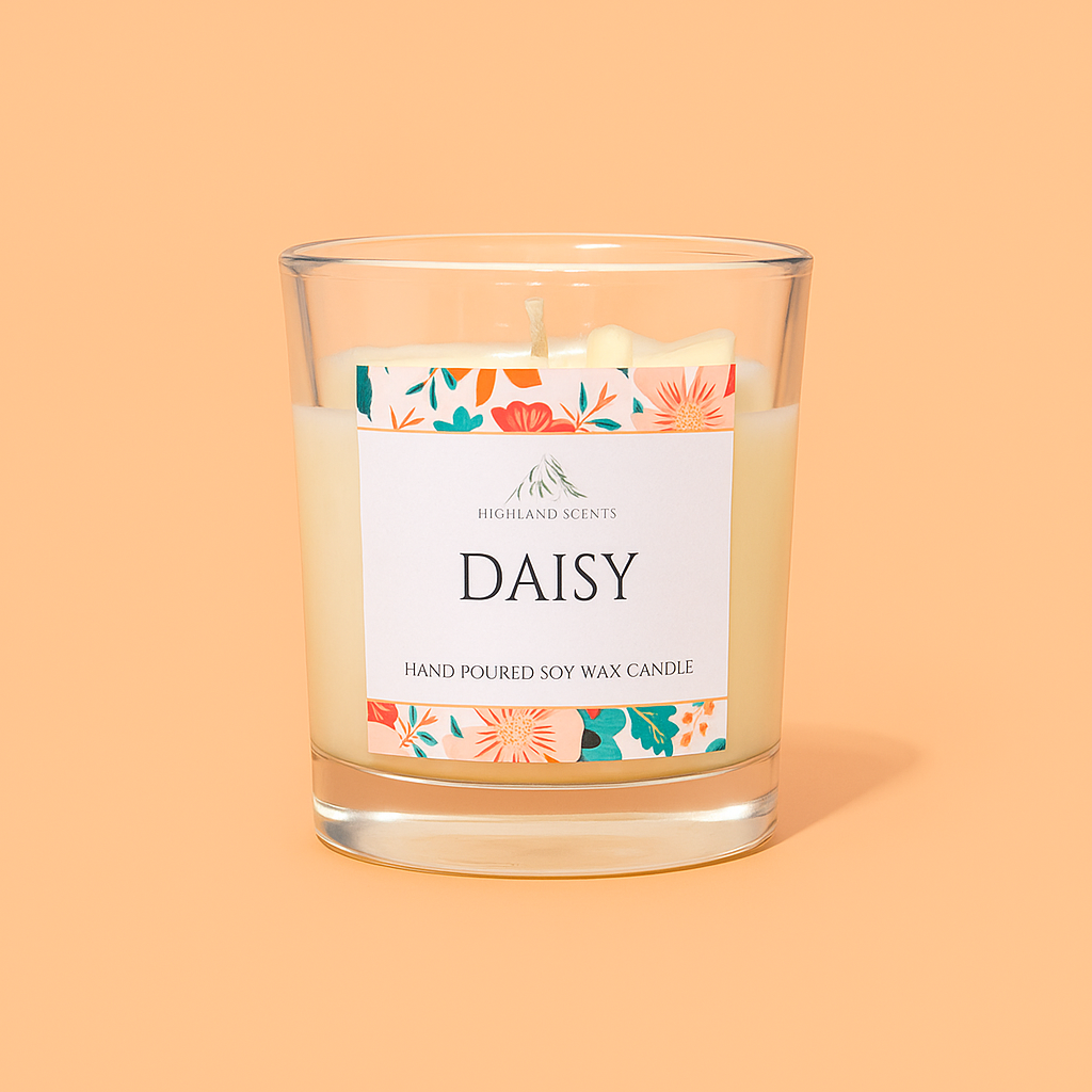 Daisy candle