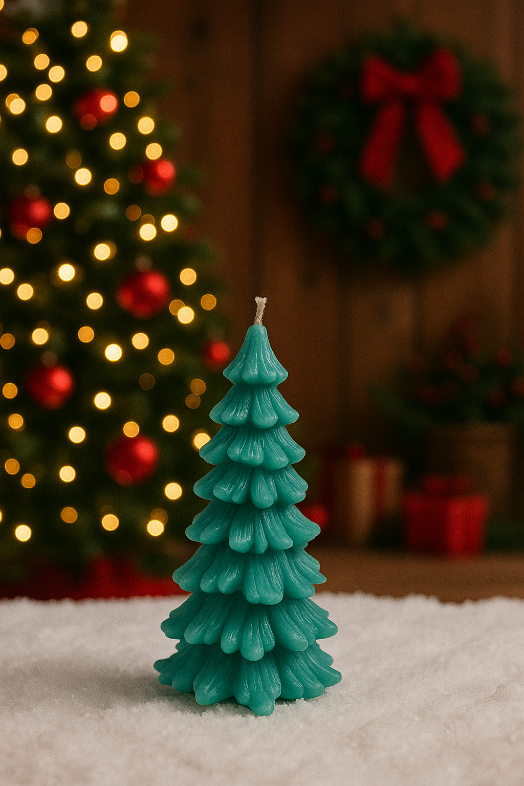Christmas tree candle