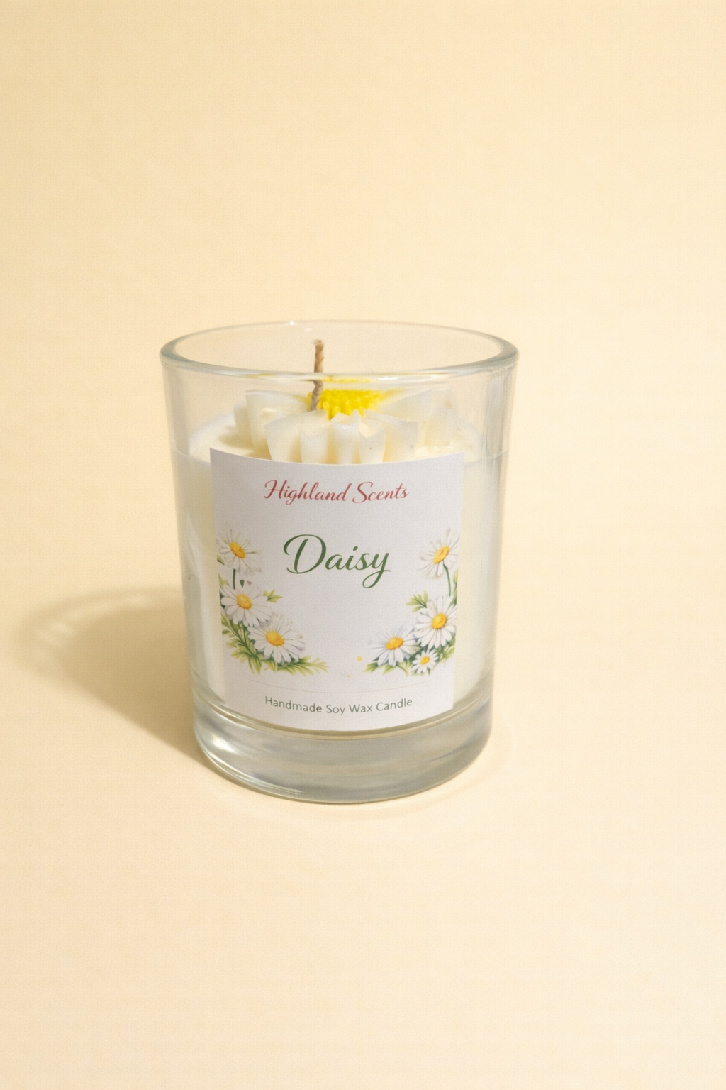 Daisy candle