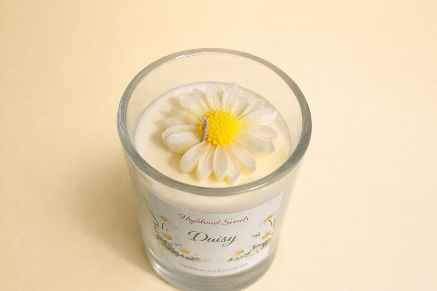 Daisy candle
