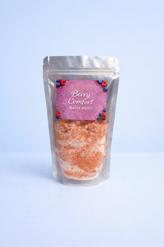 Berry comfort bath dust