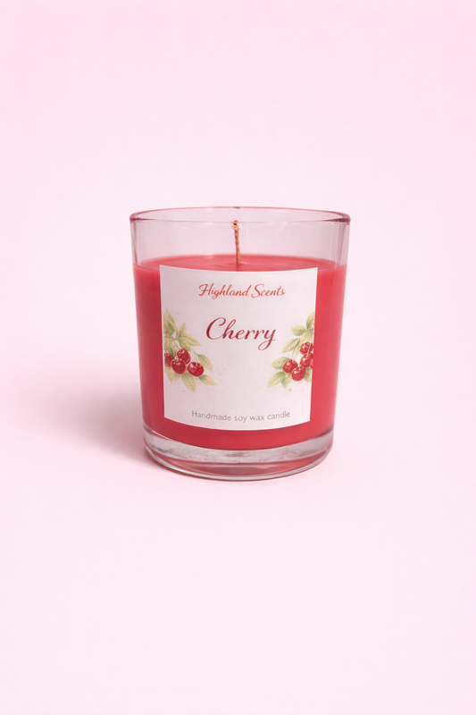Cherry candle