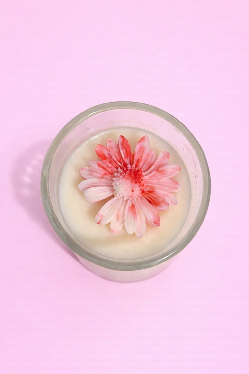Pink Tulip and White Jasmine candle