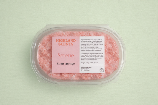 Serene soap sponge