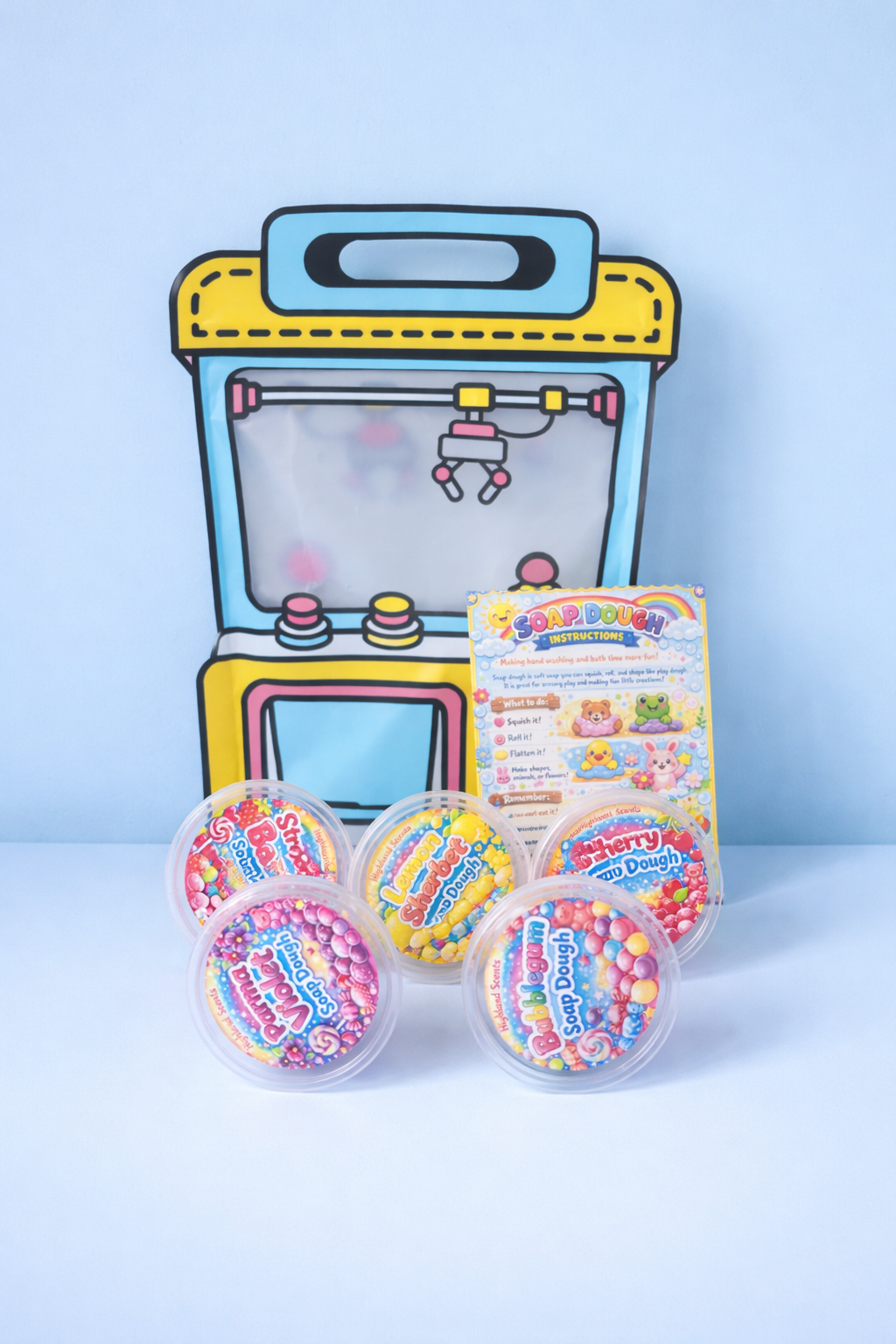 Soap dough packs