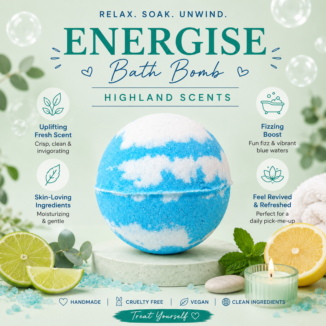 Energise XL Bath Bomb