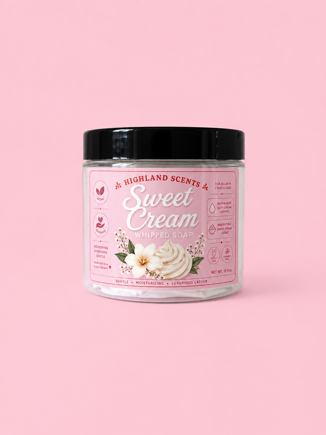Sweet Cream Whipped Soap