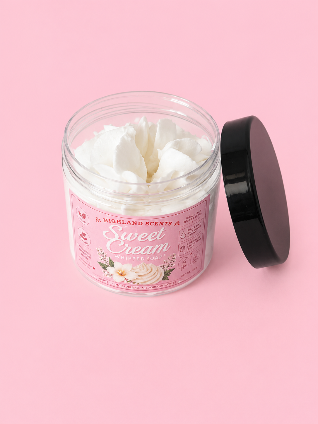Sweet Cream Whipped Soap