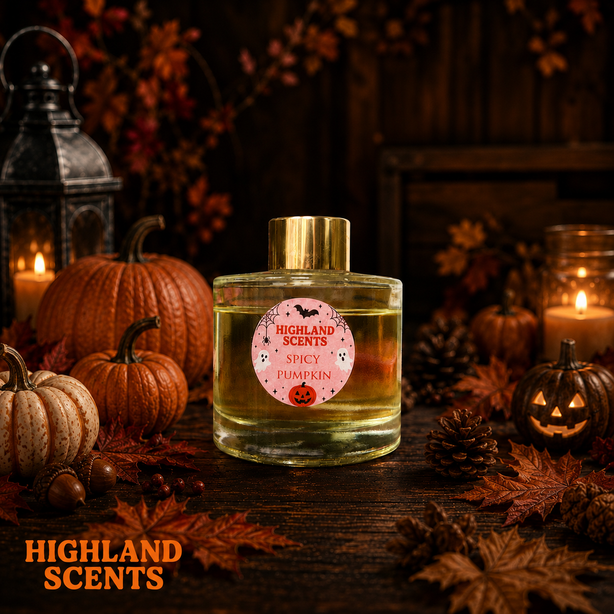 Spicy Pumpkin Reed Diffuser