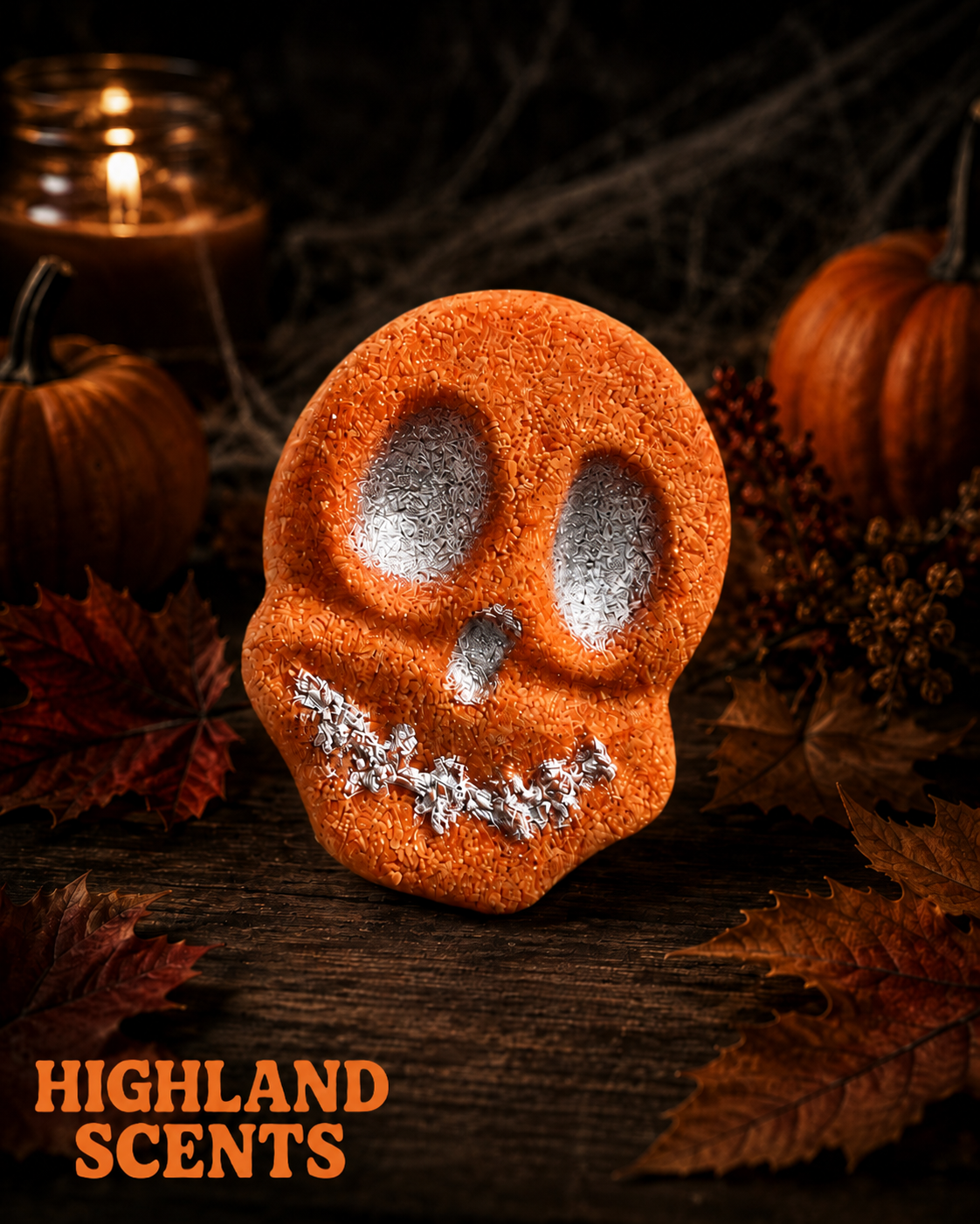 Rhubarb & custard Halloween Bath Bombs