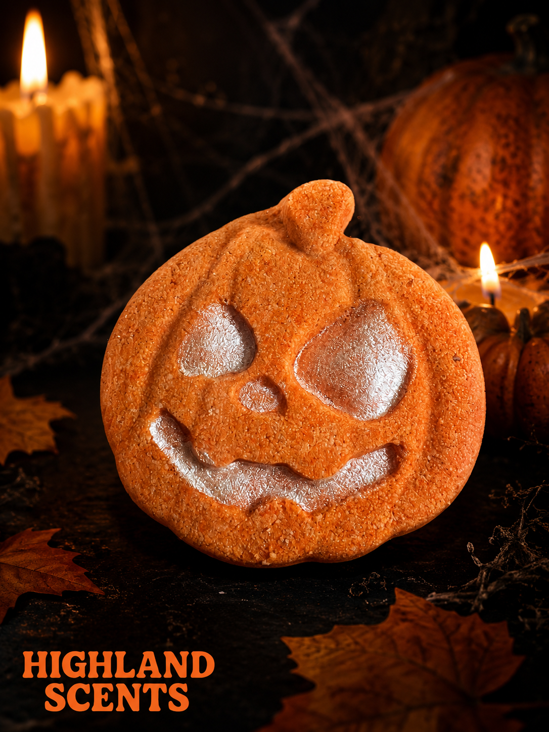 Rhubarb & custard Halloween Bath Bombs