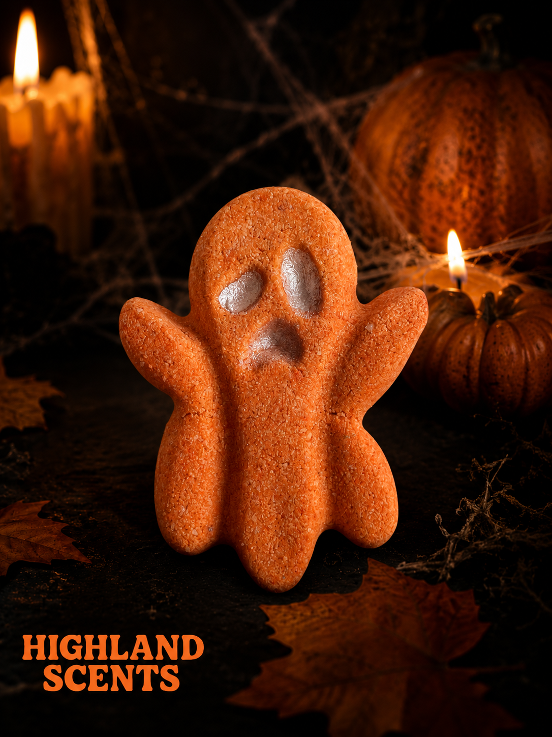 Rhubarb & custard Halloween Bath Bombs