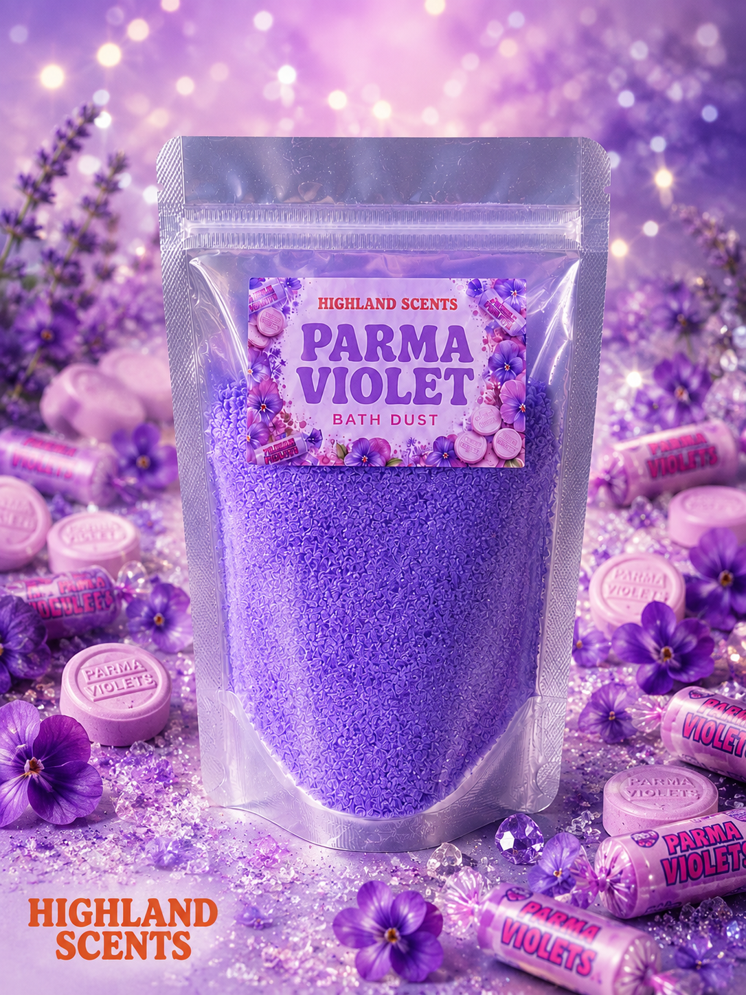 Parma Violet Bath Dust