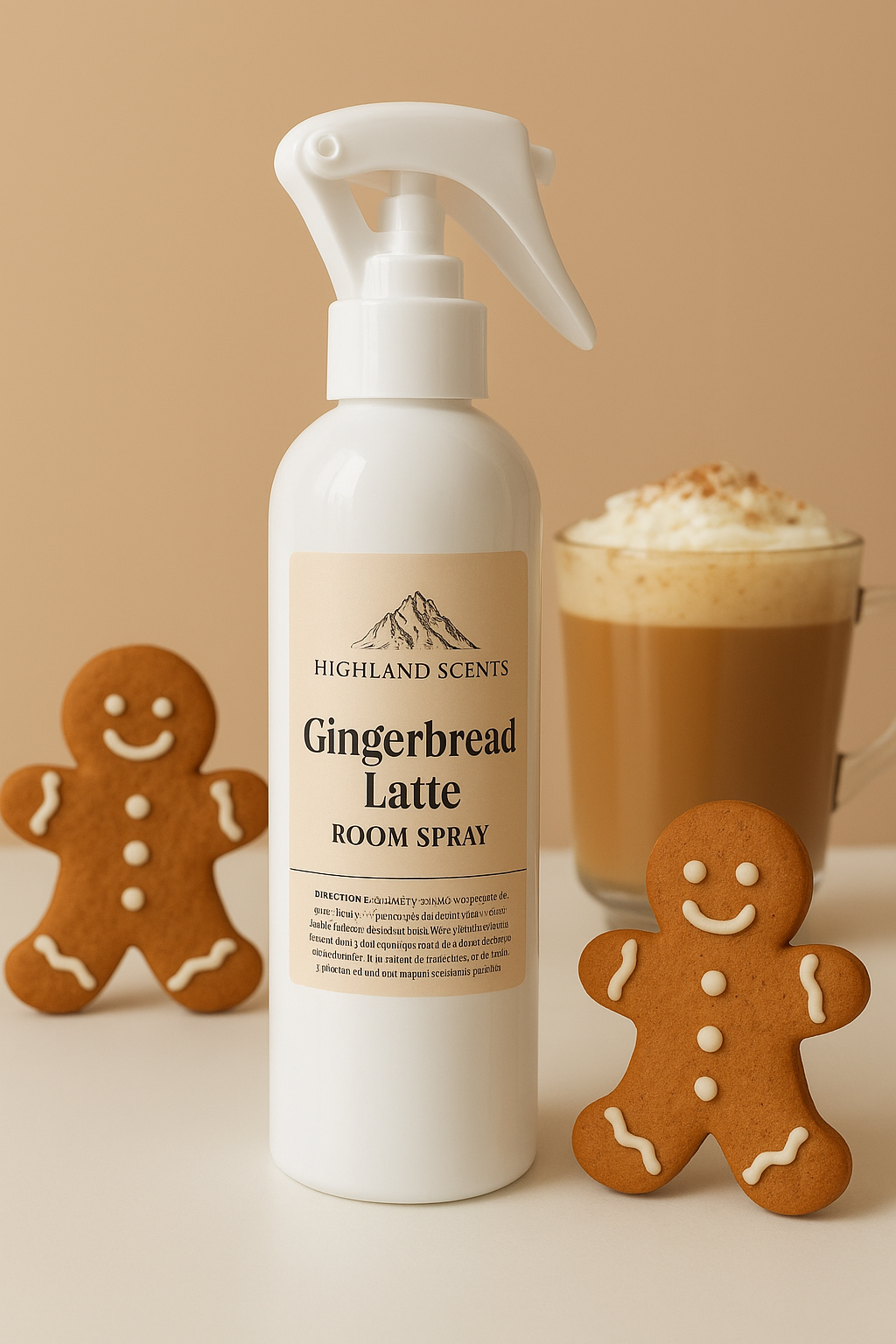 Gingerbread latte room spray