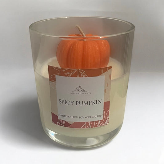 Spicy pumpkin candle